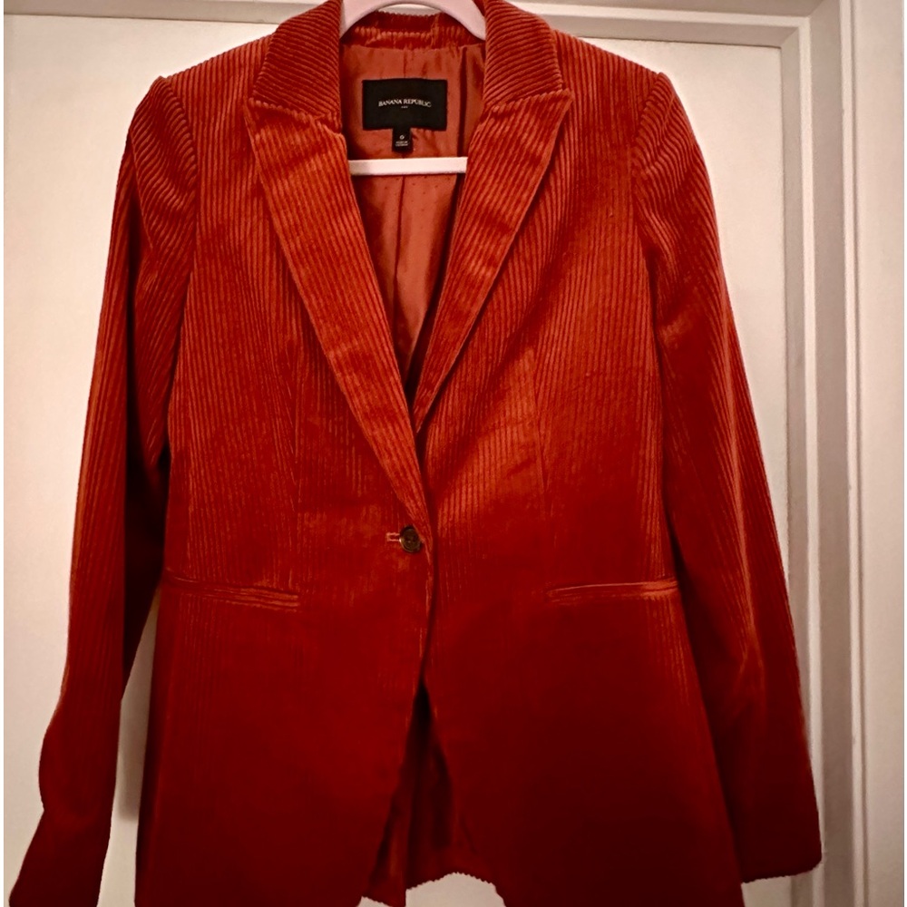 Banana Republic Corduroy Blazer, Size 0